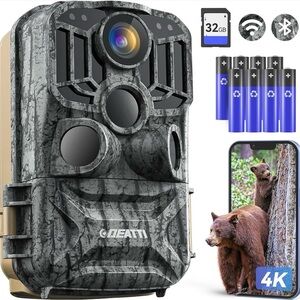 Gray Trail Camera 4K